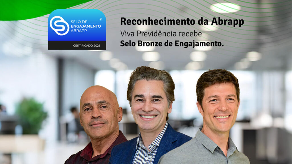 Viva Previdência é premiada com o Selo de Engajamento da Abrapp