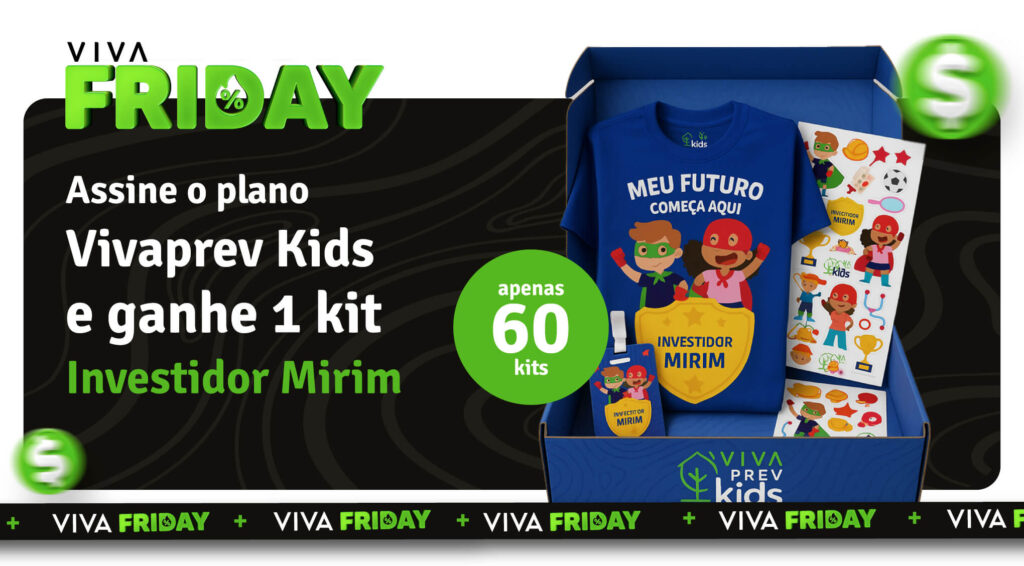Campanha Previdência Infantil Vivaprev Kids